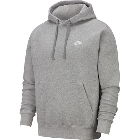 nike hoodie heren grijs